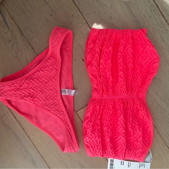 Urban outfitters strapless pink bikini - Picture 2 of 3